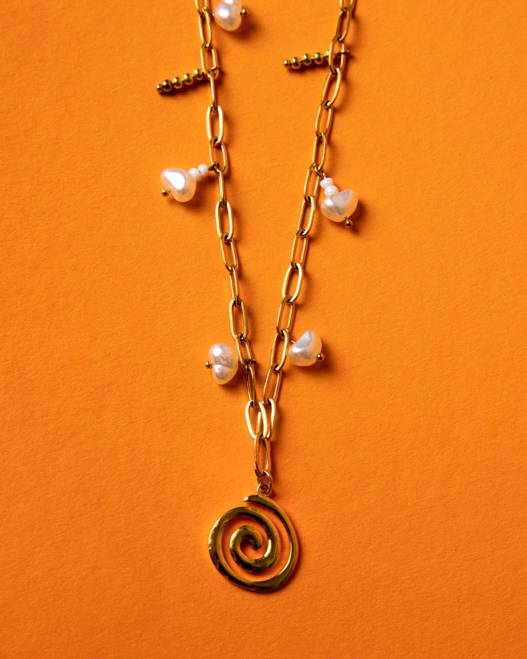 Athena Spiral Necklace