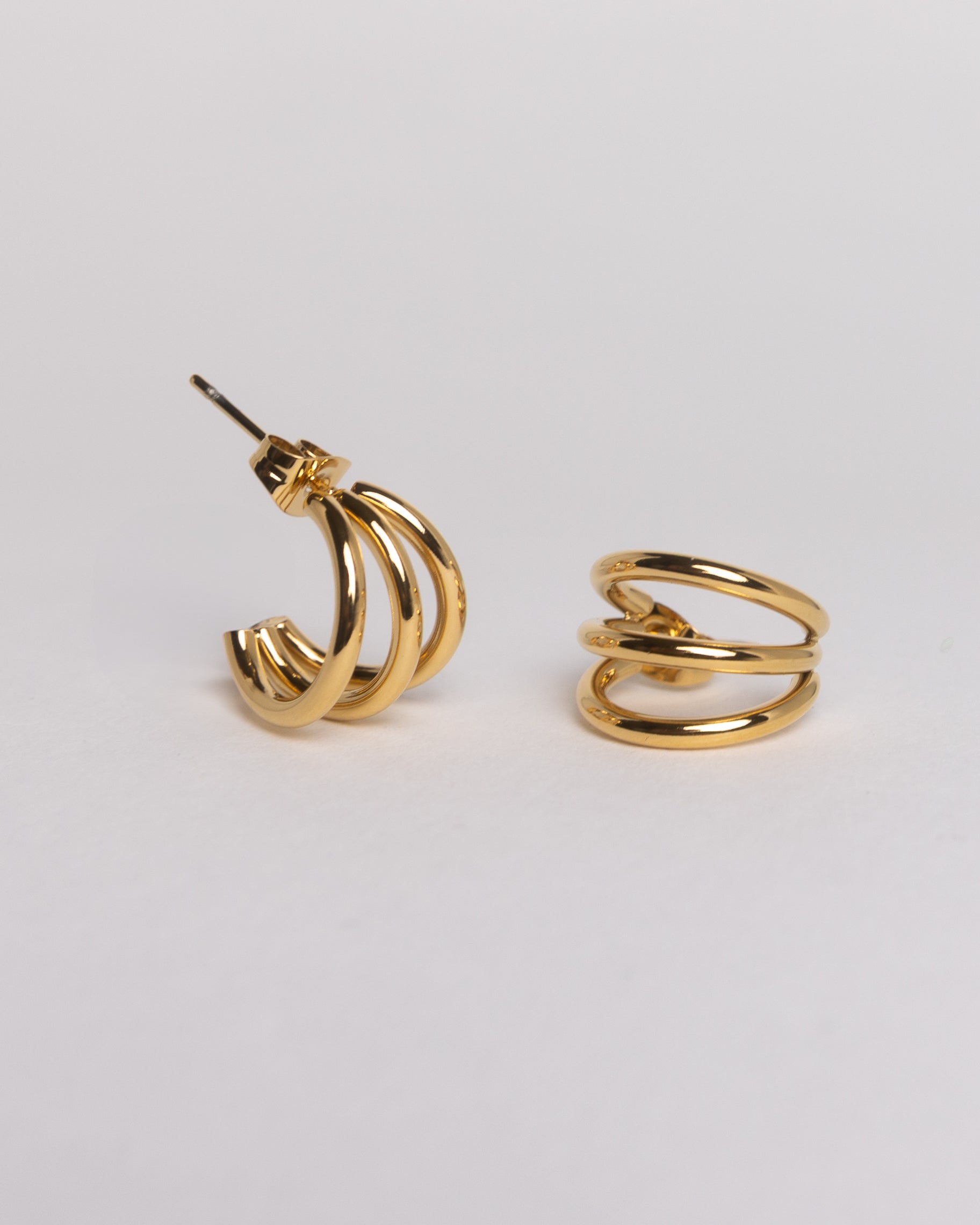 TRIPLE LINE EARRINGS