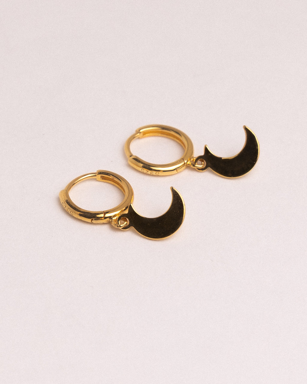 HALF  MOON EARRING