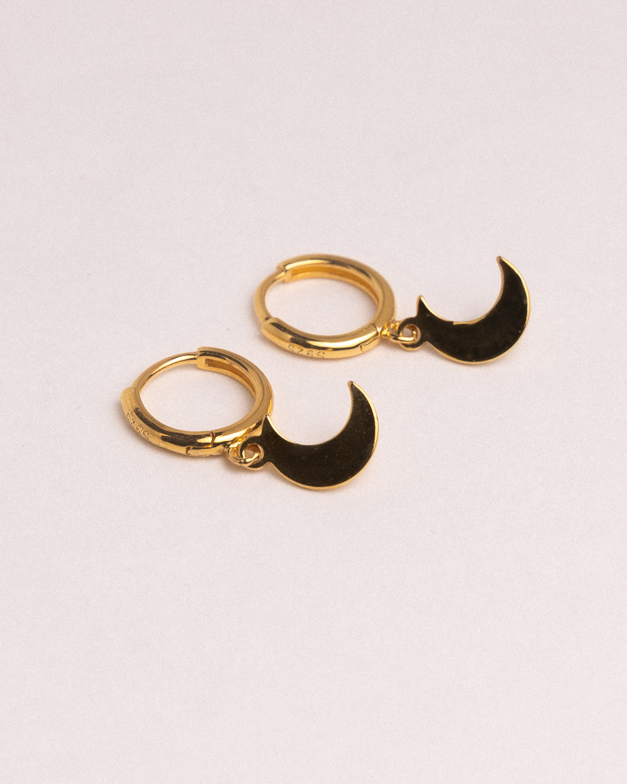 HALF  MOON EARRING