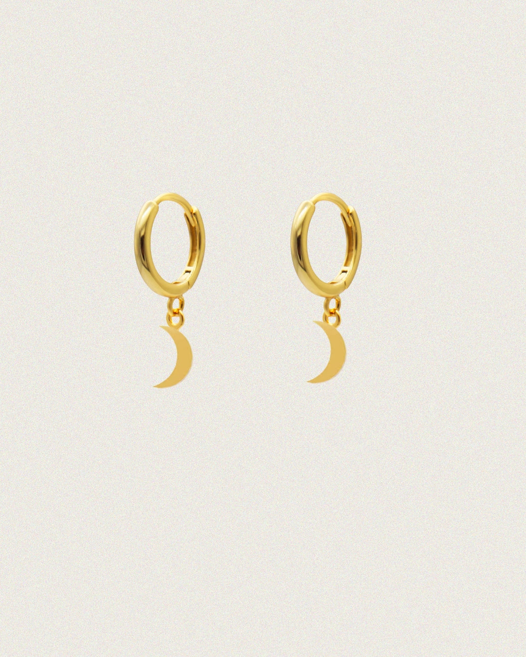 HALF  MOON EARRING