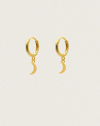 HALF  MOON EARRING