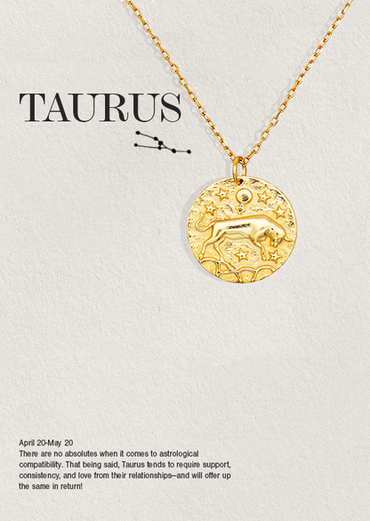 TAURUS PENDANT NECKLACE